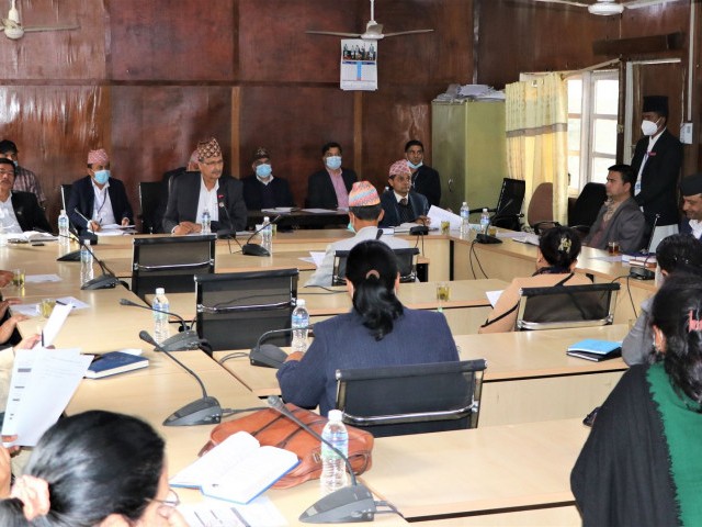 कार्यव्यवस्था परामर्श समितिको बैठक आह्वान